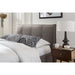 Modus Adona Upholstered Footboard Storage Bed in Dolphin Linen Image 2