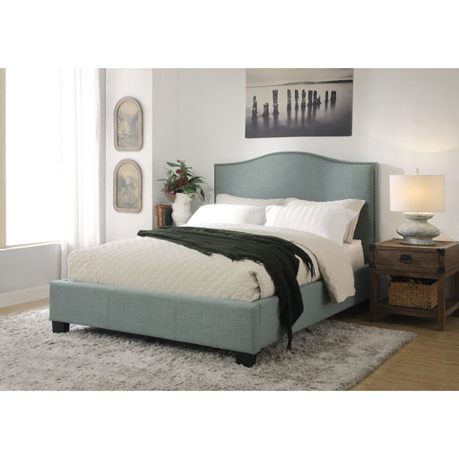 Modus Ariana Upholstered Platform Bed in BluebirdMain Image