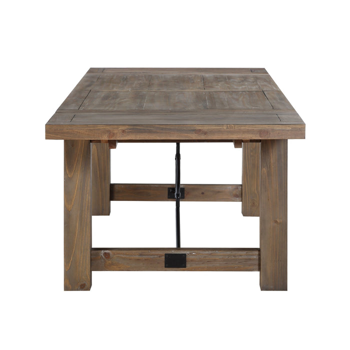 Modus Autumn Solid Wood Extending Dining Table in Flink OakImage 5