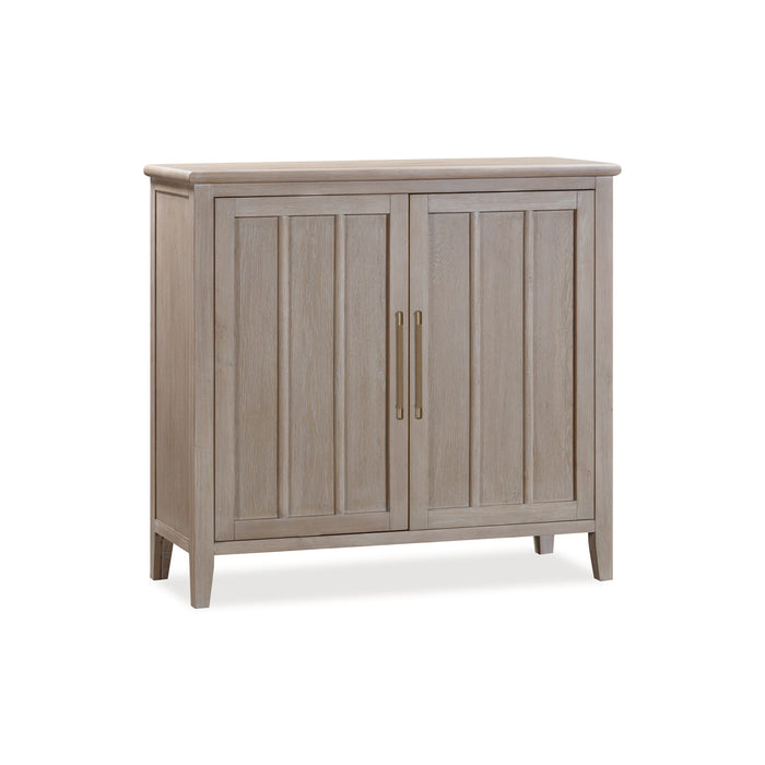 Modus Camden Two Door Two Drawer Bar Cabinet with Stemware Rack and Wine Rack in Chai Image 5