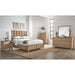 Modus Dorsey Wooden Panel Bed in GranolaImage 3