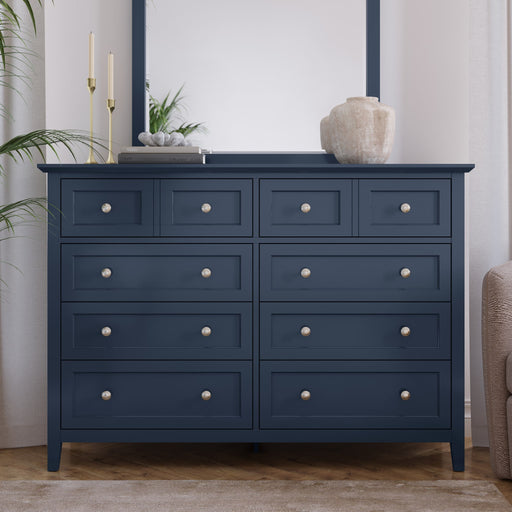 Modus Grace Eight Drawer Dresser in Blueberry (2024)Main Image