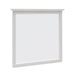 Modus Grace Wall or Dresser Mirror in Snowfall WhiteImage 1