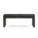 Modus Meadow Solid Wood Bench in Graphite Image 3