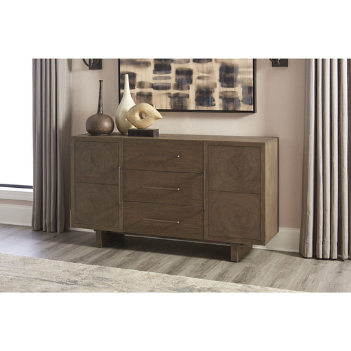 Modus Oakland Three-Drawer Sideboard in BrunetteMain Image