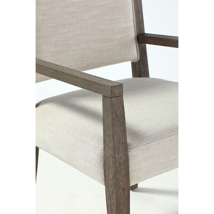 Modus Oakland Upholstered Arm Chair in BrunetteImage 7