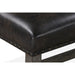 Modus Rousseau Upholstered Counter Bench in Vintage Brown and Deep AlmondImage 5