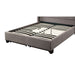 Modus Royal Tufted Footboard Storage Bed in Dolphin Linen Image 7