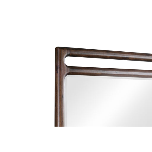 Modus Sol Beveled Glass Wall or Dresser Mirror in Brown SpiceImage 1