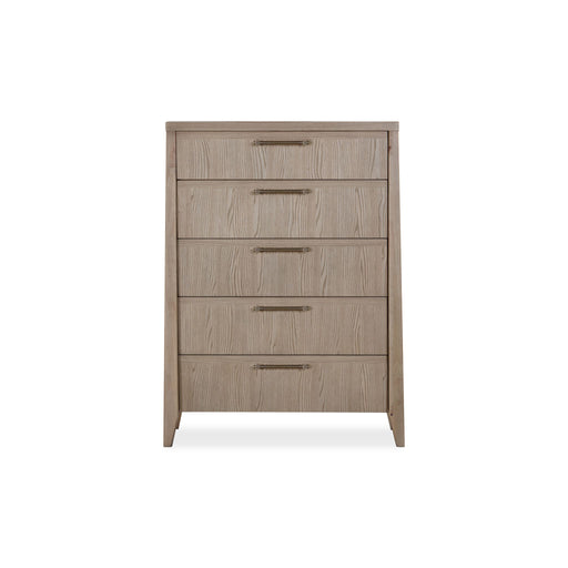 Modus Sumire Five Drawer Ash Wood Chest in Ginger Main Image
