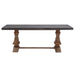 Modus Thurston Concrete and Solid Wood Rectangular Dining TableImage 1