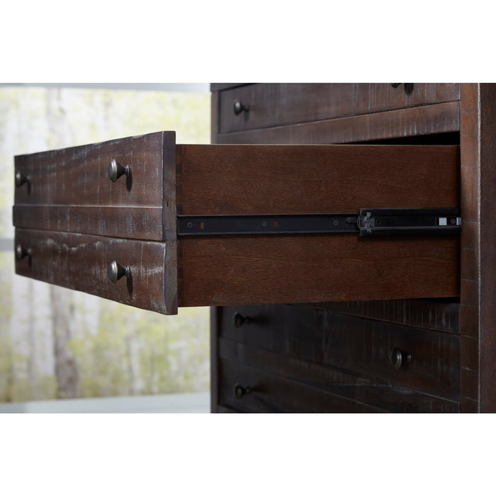 Modus Townsend Five Drawer Solid Wood Chest in JavaImage 3