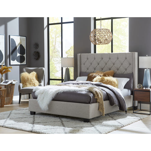Modus Verona Upholstered Footboard Storage Bed in Speckled GreyMain Image