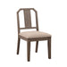 Modus Acadia Upholstered Side Chair in Toffee/ToastImage 3
