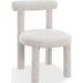 Modus Furniture Addison Modern Dining Chair in Cotton Ball Boucle 655450423505 PWNB63A Main Image