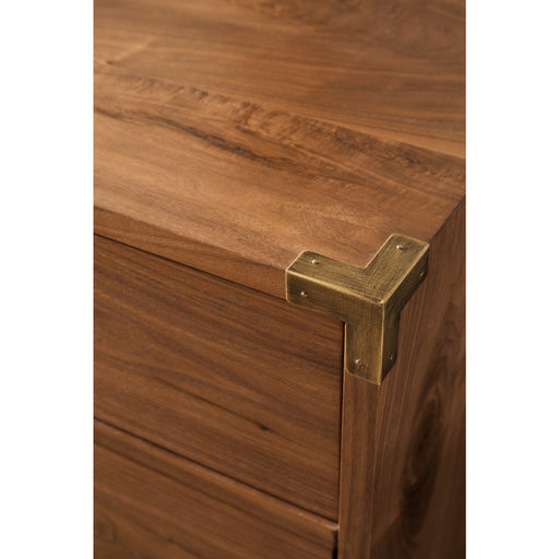 Modus Furniture Adler Six Drawer Dresser in Natural Walnut (2024) 655450431425 8N1682A Image 3