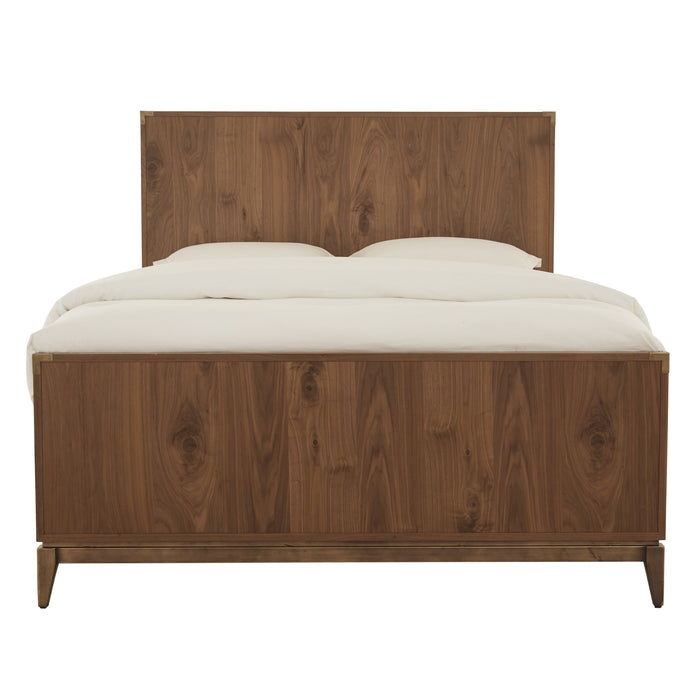 Modus Adler Wood Panel Bed in Natural Walnut Image 5