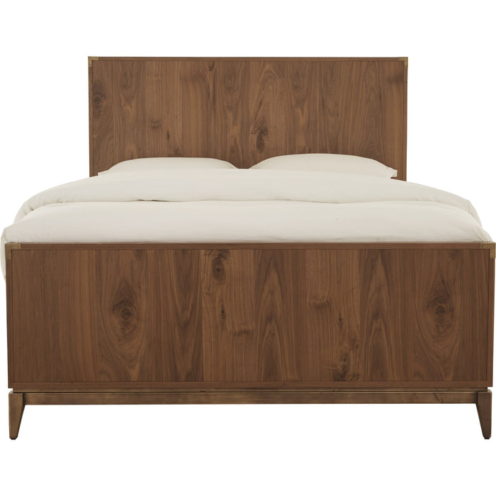 Modus Furniture Adler Wood Panel Bed in Natural Walnut  8N16F  Image 5