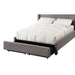 Modus Adona Upholstered Footboard Storage Bed in Dolphin Linen Image 6