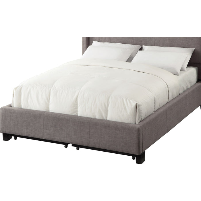 Modus Furniture Adona Upholstered Footboard Storage Bed in Dolphin Linen (2026)  XYH3H  Image 2