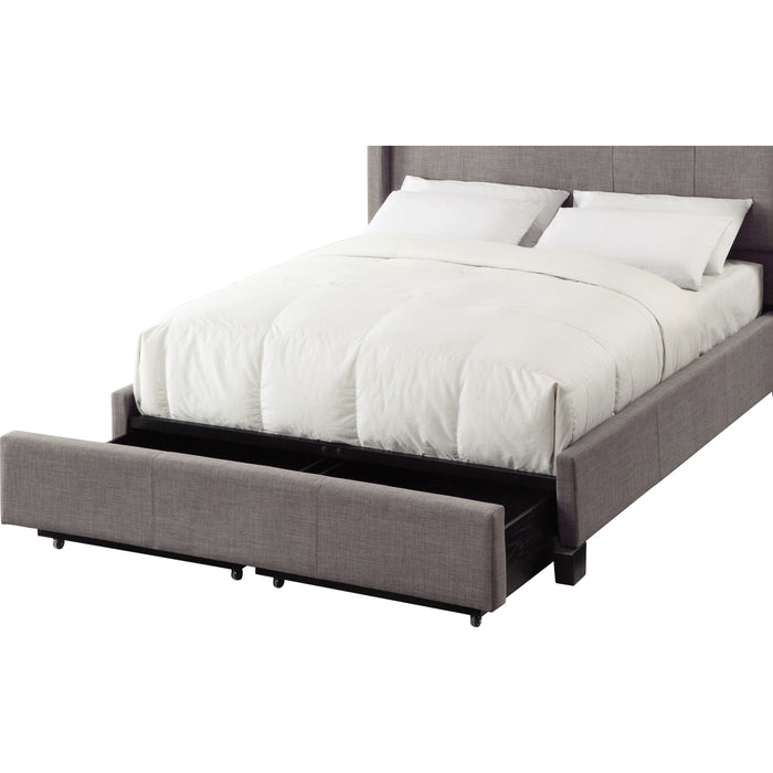 Modus Furniture Adona Upholstered Footboard Storage Bed in Dolphin Linen (2026)  XYH3H  Image 3