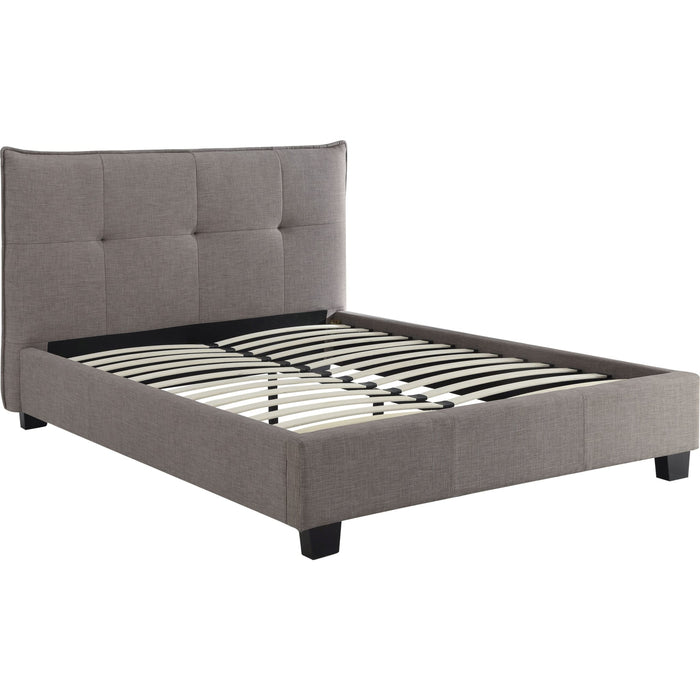 Modus Furniture Adona Upholstered Platform Bed in Dolphin Linen (2026)  XYH3G  Image 4