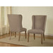 Modus Alex Uhpolstered Wingback Dining Chair in DolphinMain Image