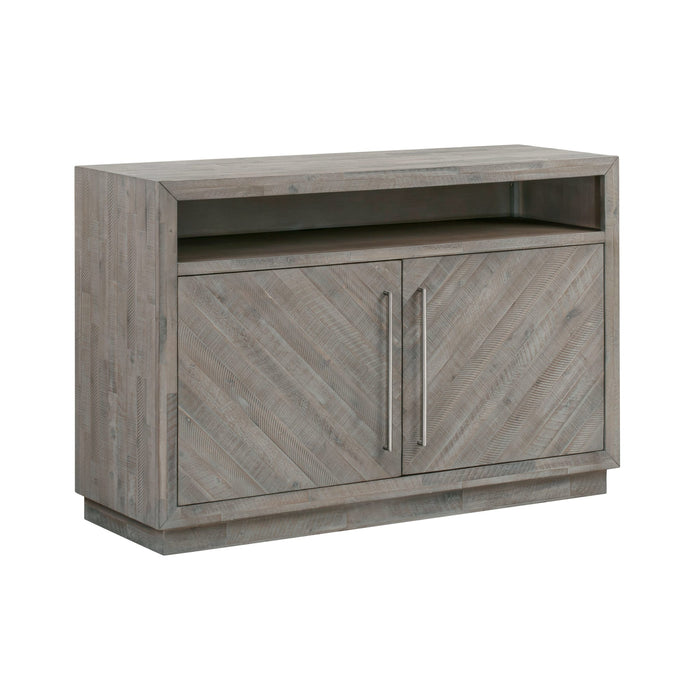 Modus Alexandra Solid Wood 54 inch Media Console in Rustic LatteImage 5
