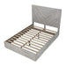 Modus Alexandra Solid Wood Platform Bed in Rustic Latte Image 5
