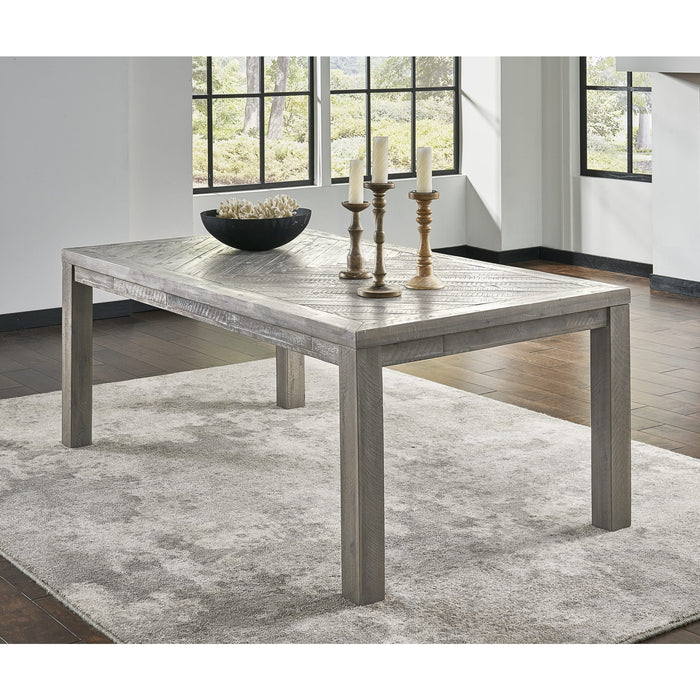 Modus Alexandra Solid Wood Rectangular Dining Table in Rustic LatteMain Image