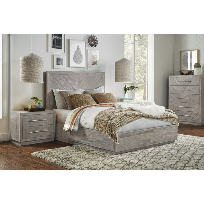 Modus Alexandra Solid Wood Storage Bed in Rustic Latte Main Image