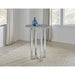 Modus Furniture Amalfi 32 inch Round Carrara Marble Top Bar Table 655450234385 1AJ5633M Main Image