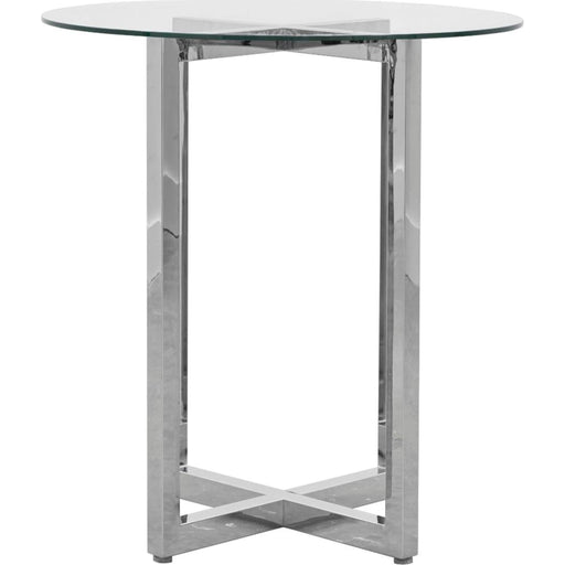 Modus Furniture Amalfi 32 inch Round Glass Top Bar Table 655450234378 1AJ5633G Image 4