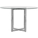 Modus Furniture Amalfi 48 inch Round Glass Top Counter Table 655450234293 1AJ5624G Image 2