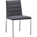 Modus Furniture Amalfi Metal Back Chair in Cobalt Leather 655450234033 1AE866M Image 2