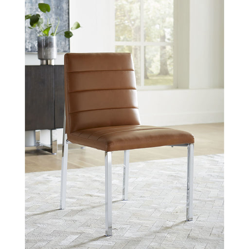 Modus Amalfi Metal Back Chair in CognacMain Image