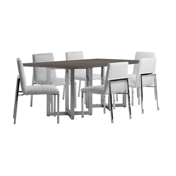 Modus Amalfi Metal Back Chair in White Image 10