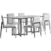 Modus Furniture Amalfi Metal Back Chair in White Leather 655450279959 1AA466M Image 4