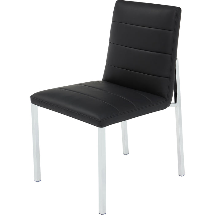 Modus Furniture Amalfi Mtl Bck Chr  SootChrm 655450493225 1AZV66M Image 1
