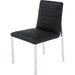 Modus Furniture Amalfi Mtl Bck Chr  SootChrm 655450493225 1AZV66M Image 1