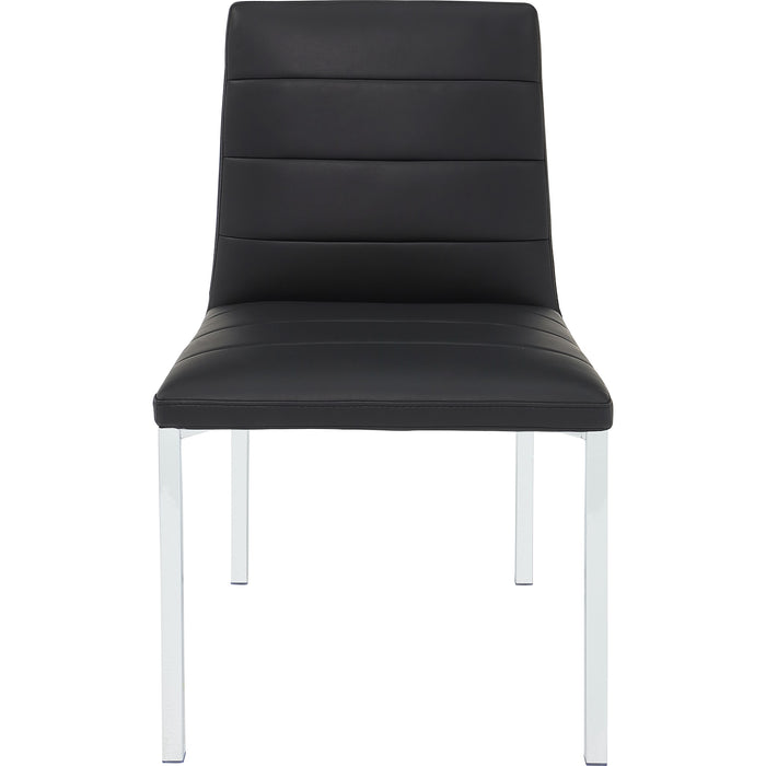 Modus Furniture Amalfi Mtl Bck Chr  SootChrm 655450493225 1AZV66M Main Image