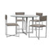 Modus Amalfi X-Base Chair in Taupe Image 2