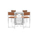Modus Amalfi X-Base Counter Stool in Cognac Image 2