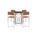 Modus Amalfi X-Base Counter Stool in Cognac Image 3