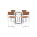 Modus Amalfi X-Base Counter Stool in Cognac Image 4