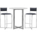 Modus Furniture Amalfi X Base Bar Stool in Cobalt Leather 655450234064 1AE868X Image 4
