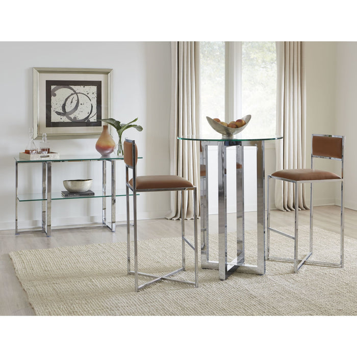 Modus Furniture Amalfi X Base Bar Stool in Cognac Leather 655450233944 1A8368X Image 1