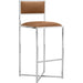 Modus Furniture Amalfi X Base Bar Stool in Cognac Leather 655450233944 1A8368X Main Image