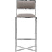 Modus Furniture Amalfi X Base Bar Stool in Taupe Leather 655450234002 1AE268X Image 1