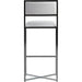 Modus Furniture Amalfi X Base Bar Stool in White Leather 655450279980 1AA468X Image 3